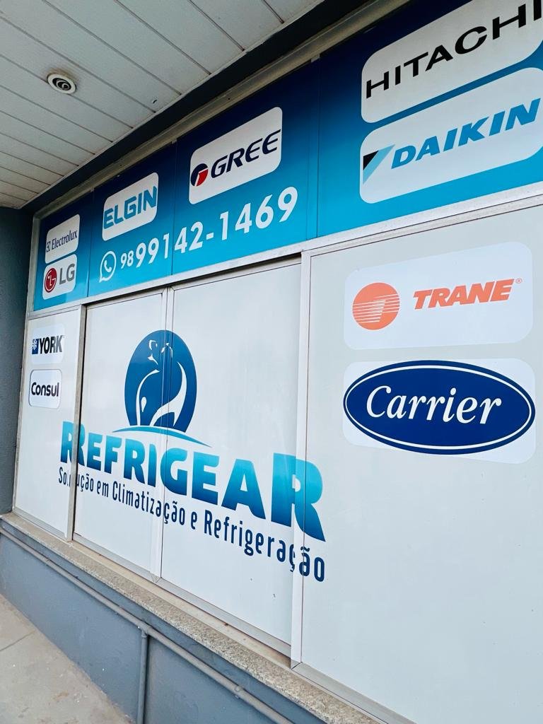 Fachada da Refrigear